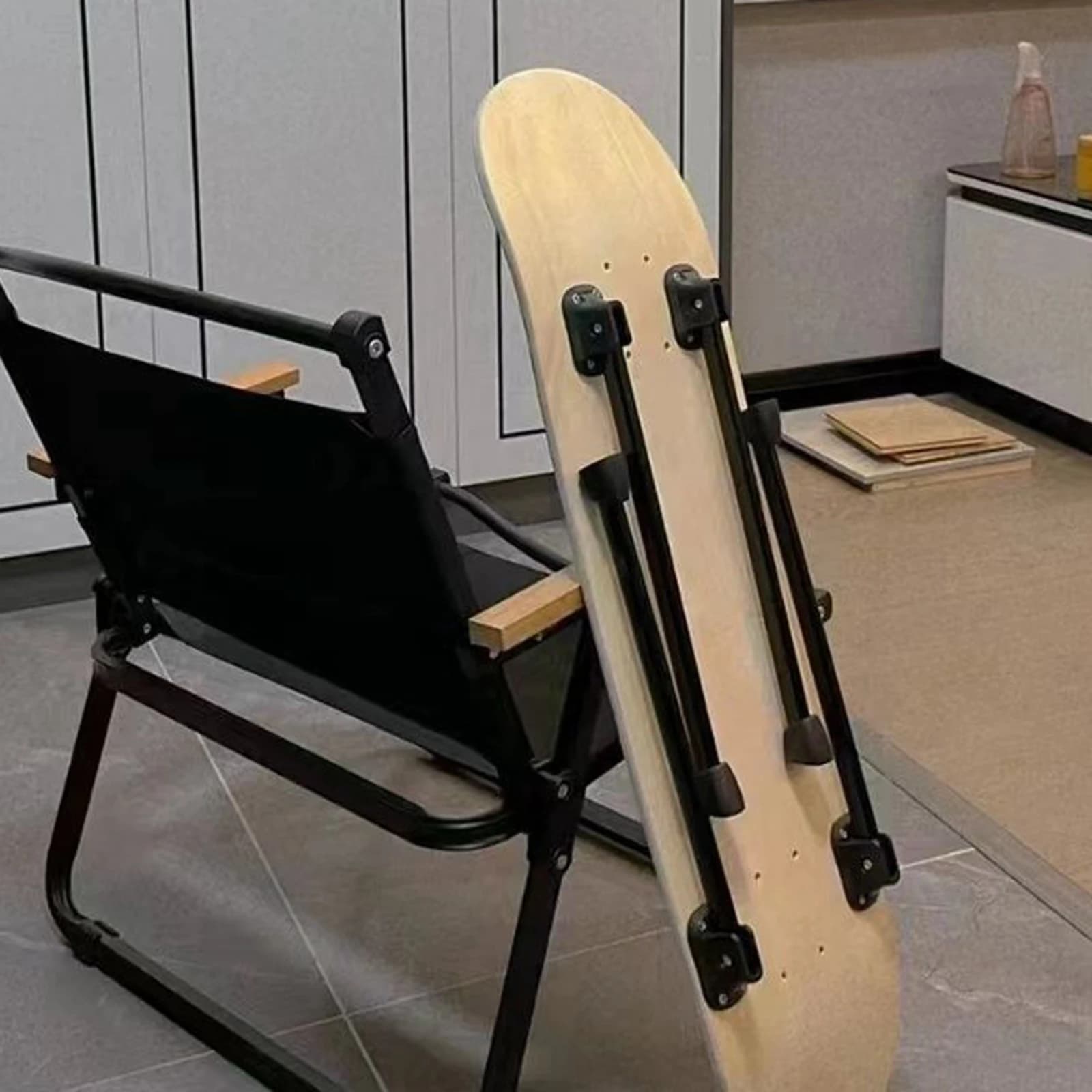 4 pièces pieds de Table pliables bricolage pieds étendus portables pour banc de Camping Table d'appo