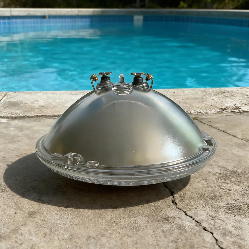 Ampoule de piscine Par56 12V 300W en verre IP68 étanche