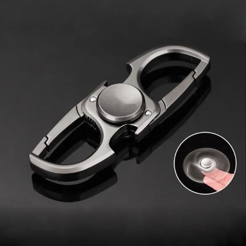 Spinner à doigt Fidget main Spinner Anti-anxiété jouet soulage le Stress doigt Spinner Ketchain ouvr