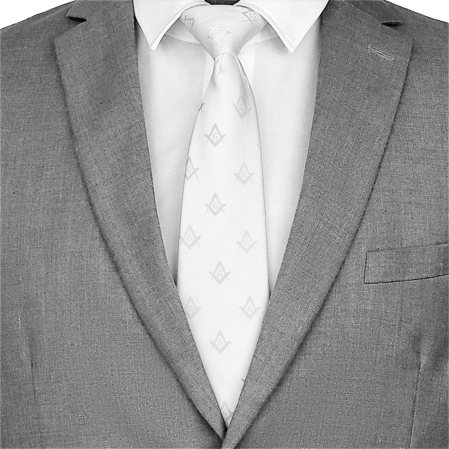 Cravates maçonniques franc-maçon pour hommes, coffret cadeau emballé, bijoux ou accessoires pour hom