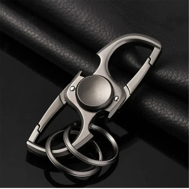 Spinner à doigt Fidget main Spinner Anti-anxiété jouet soulage le Stress doigt Spinner Ketchain ouvr