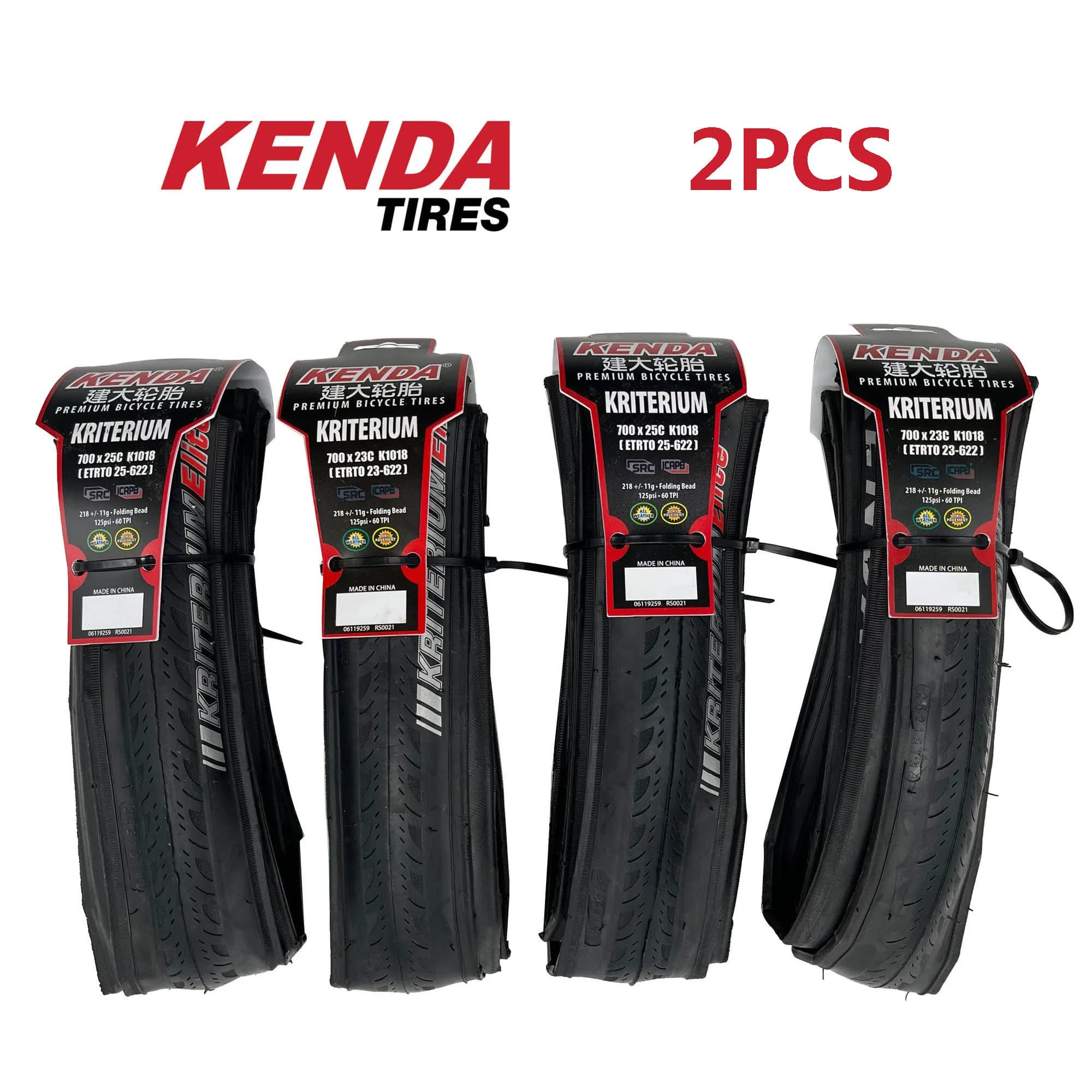 2 pièces nouveau KENDA KRITERIUM (K1018) pneus de vélo 700x23c 700x25c pneu de vélo de route 25-622 