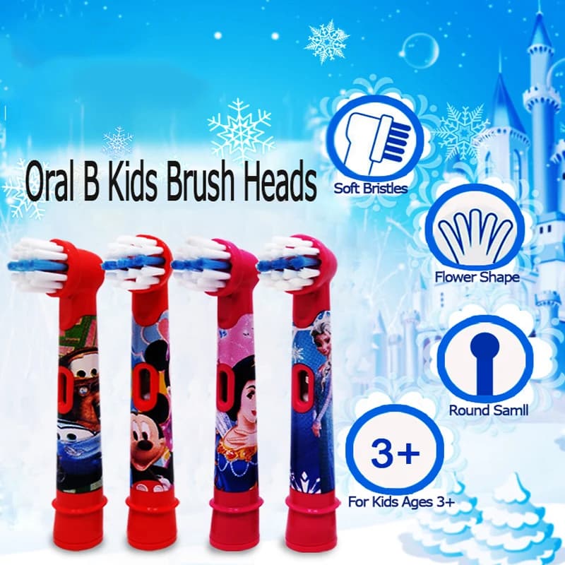 Têtes de brosse de rechange Oral B originales dessin animé pour Oral B enfants brosse à dents électr