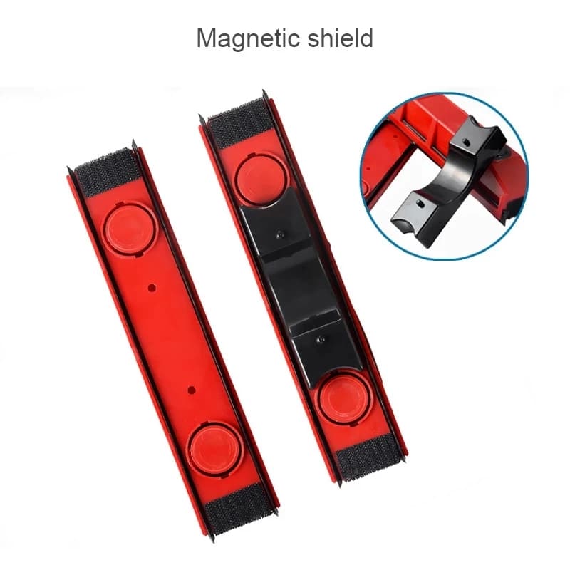 Nettoyeur de vitres magnétiques double face, outil d'essuie-glace pour livres, maison haute hauteur,