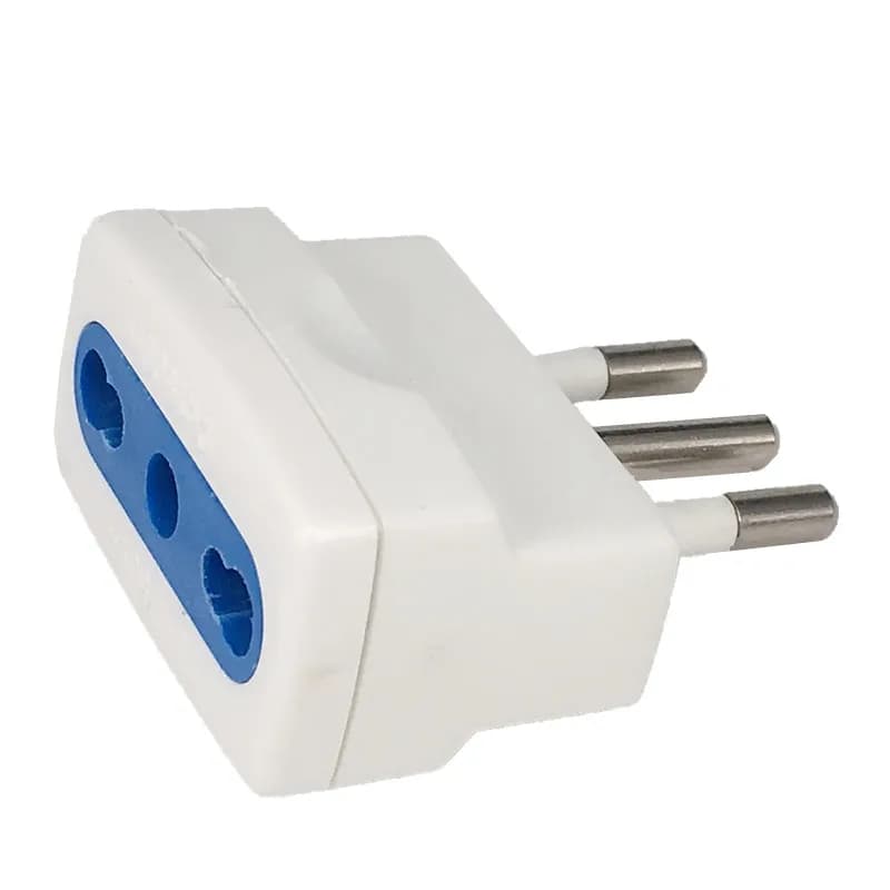 Adaptateur de prise de voyage européen 2 broches EU 4.0mm vers italie, meilleur pour les accessoires