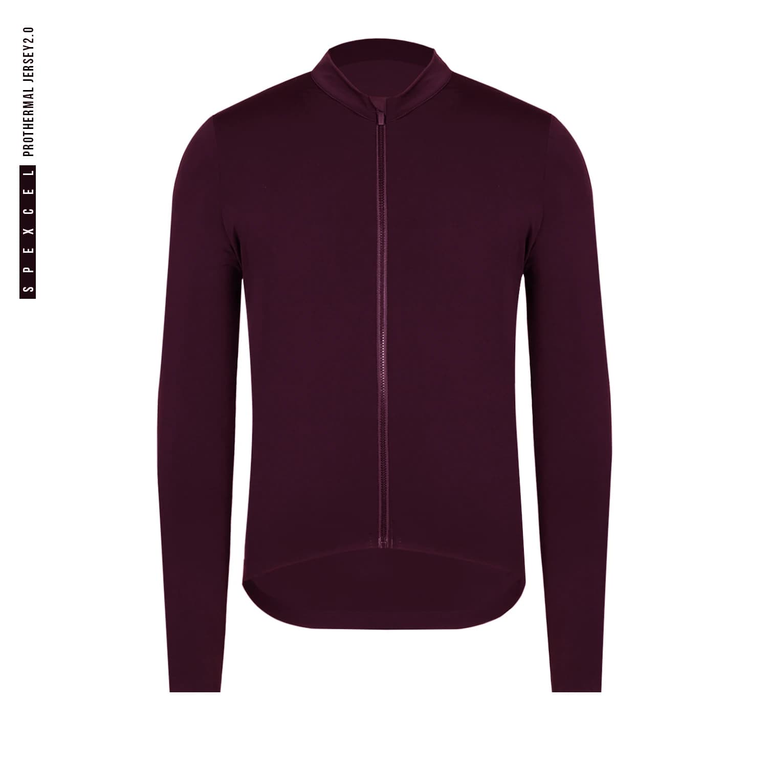 SPEXCEL-Maillot de Cyclisme Thermique Smile, Manches sulf, NikPolaire d'Hiver, 10-20 Leuven Ride, Pr