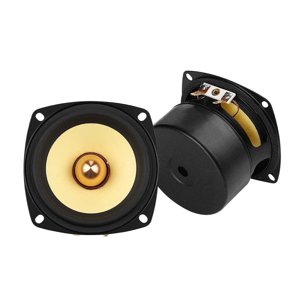 AIYIMA 2 pièces, haut-parleur audio portable pleine gamme de 3 pouces, 4 8 ohms, 25W, enceintes bibl