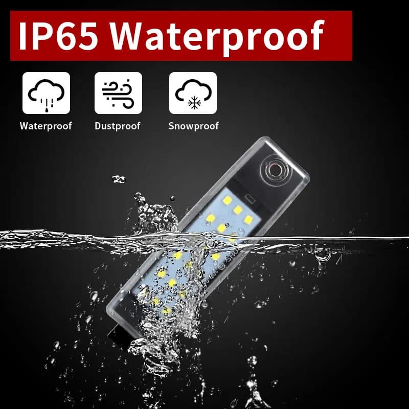 Lampe LED pour plaque d'immatriculation, 2 pièces, pour TOYOTA Hiace S.B.V/Highlander/RAV4/Land Crui