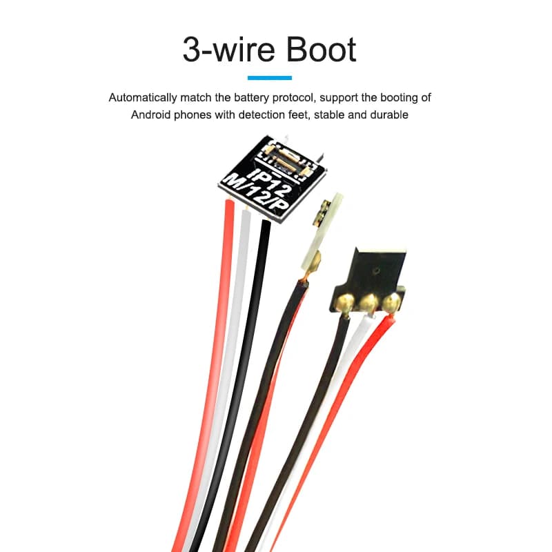 SS-905D V9.0 Service câble de test de courant d'alimentation cc pour Android iPhone 6G ~ 15/Plus/Pro