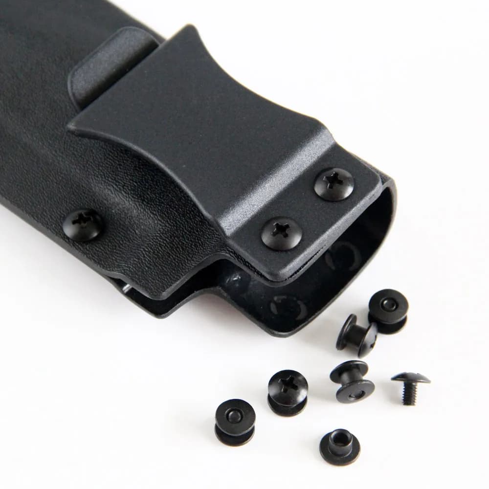 Jeu de Vis en Acier Noir pour Poteau Court Chicago, Tête Croisée, Parfait pour le Bricolage, Étuis/C