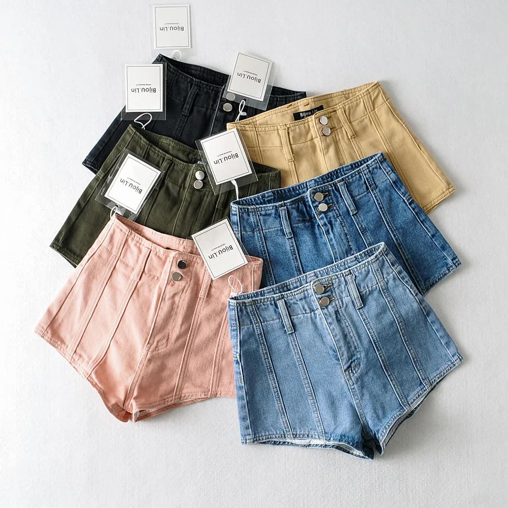 Jeans High audiGoals pour femmes, pantalons en denim vintage, pantalons décontractés, pantalons de c