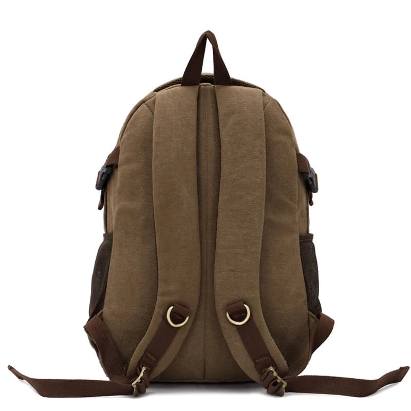Sac à dos vintage en toile pour hommes, sac d'école, sacs de voyage pour hommes, sac à dos de voyage