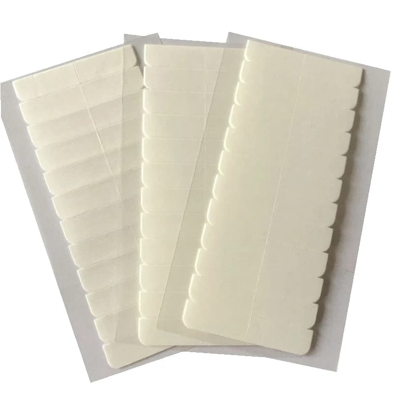 120 onglets/lots 10 feuilles 0.8 cm * 4 cm ruban adhésif blanc sans brillance ruban étanche pour ext