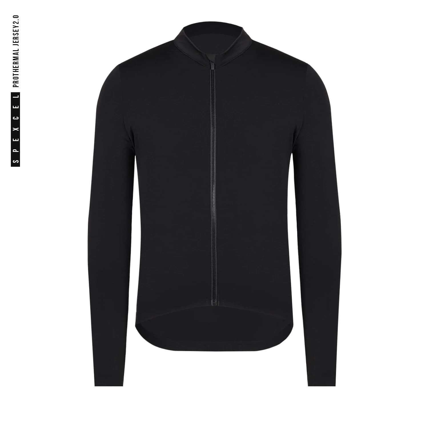 SPEXCEL-Maillot de Cyclisme Thermique Smile, Manches sulf, NikPolaire d'Hiver, 10-20 Leuven Ride, Pr