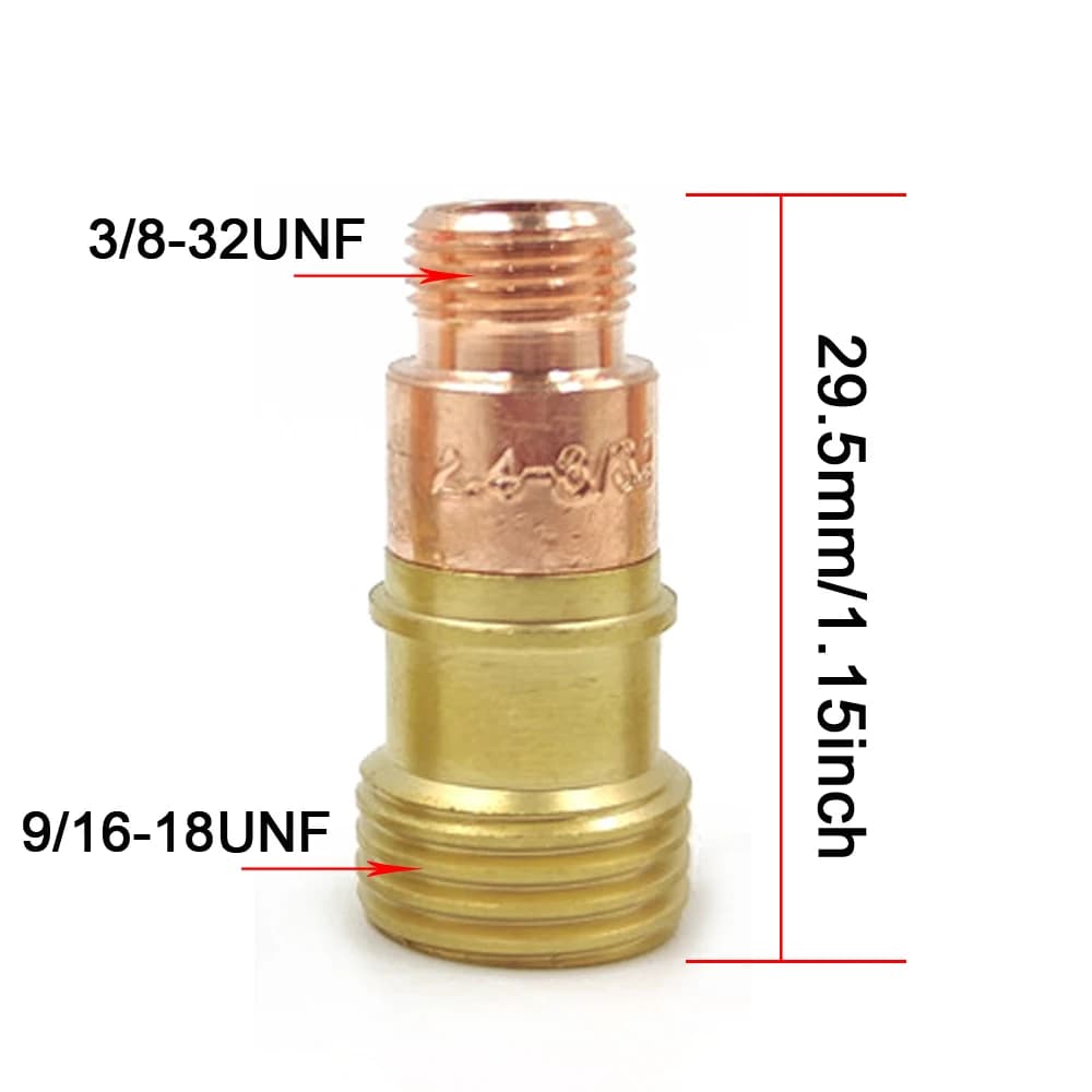 Connecteur de lentille à gaz avec maille pour Tig WP-17/18/26, pinces en laiton Forgelo, accessoires