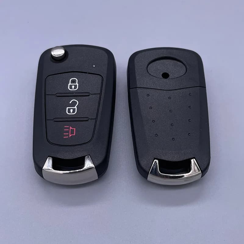 Coque de clé à distance de voiture à 3 boutons, pour GREAT WALL WINGLE STEED 5 6 HAVAL HOVER H5, cou
