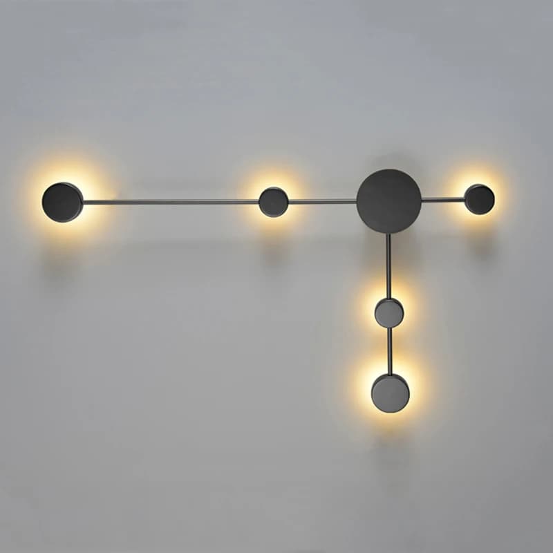 Applique Murale LED au Design Moderne et Créatif, Luminaire Décoratif d'Nik, Idéal pour un Salon, un