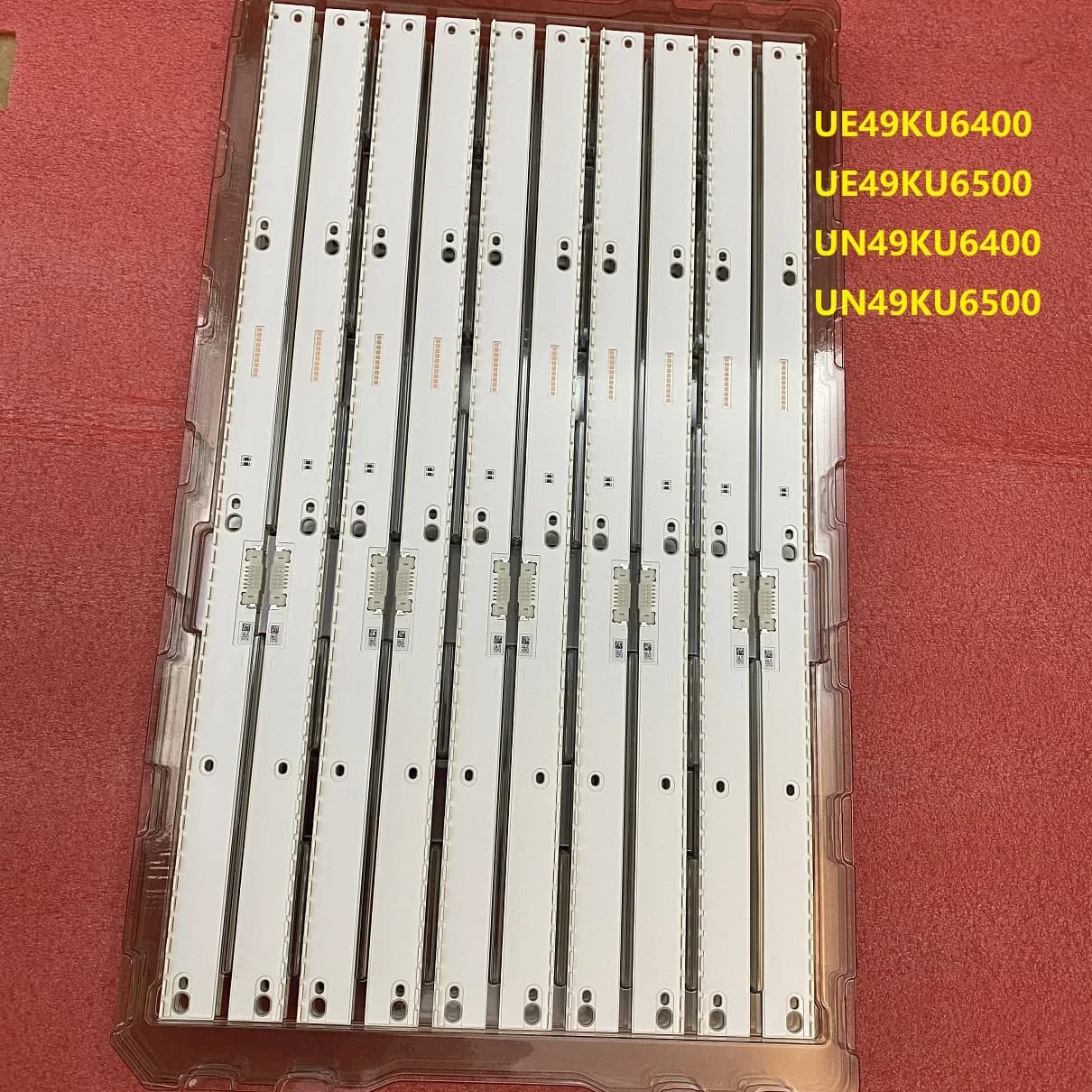 Kit bande LED pour Samsung UN49KU6400G UN49KU6450G UN49KU6500G UE49KU6400 UE49KU6500 UE49MU6675 UE49