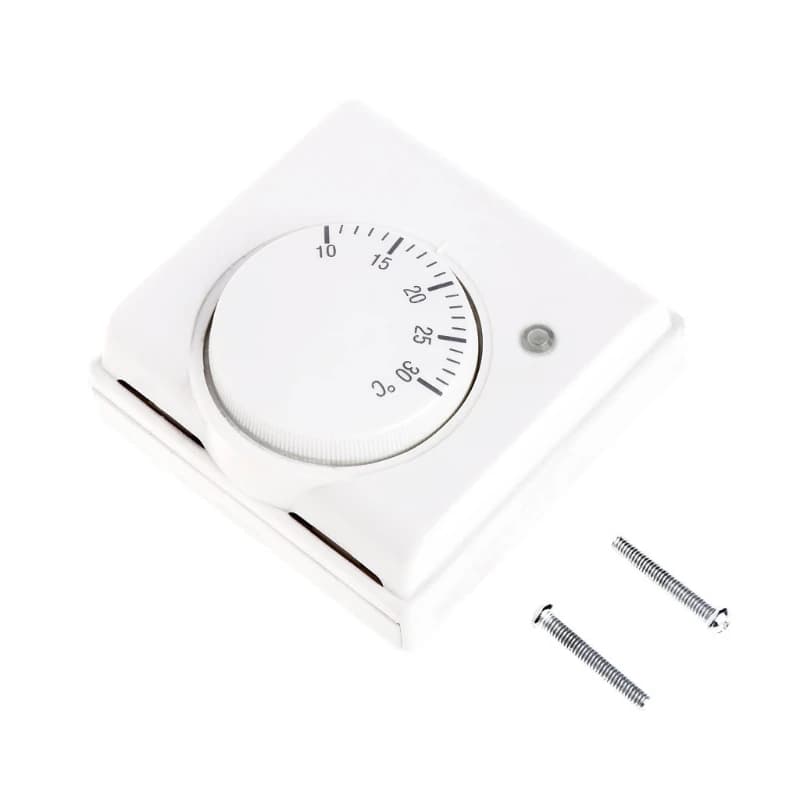 Thermostat de chauffage Central mécanique 220V ca, contrôleur de température au sol