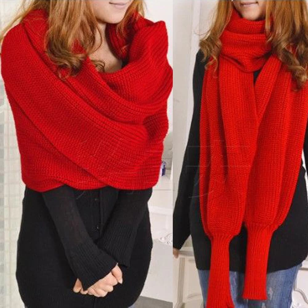 Pulls ronds à col en V pour femmes, écharpe sexy, châles à manches longues, écharpes chaudes pour fe