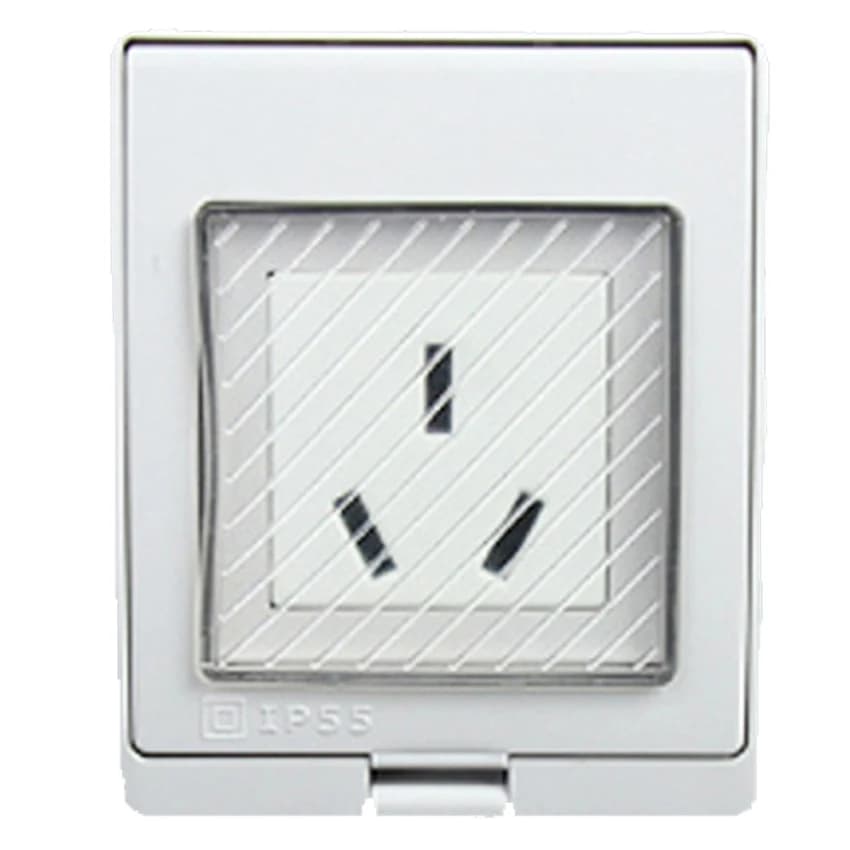 Prise murale universelle étanche pour extérieur (AU, UK, US, EU) – Prise de surface anti-UV pour cui