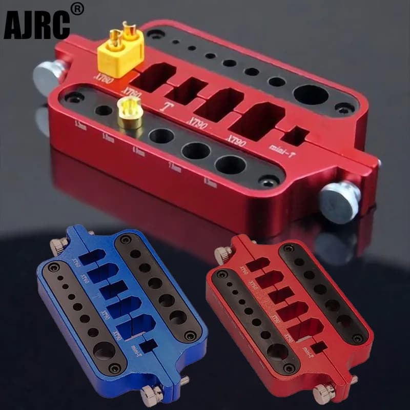 Mini porte-outil de soudage rouge en métal RC, modèle de drone de voiture, outil de soudage marin, c