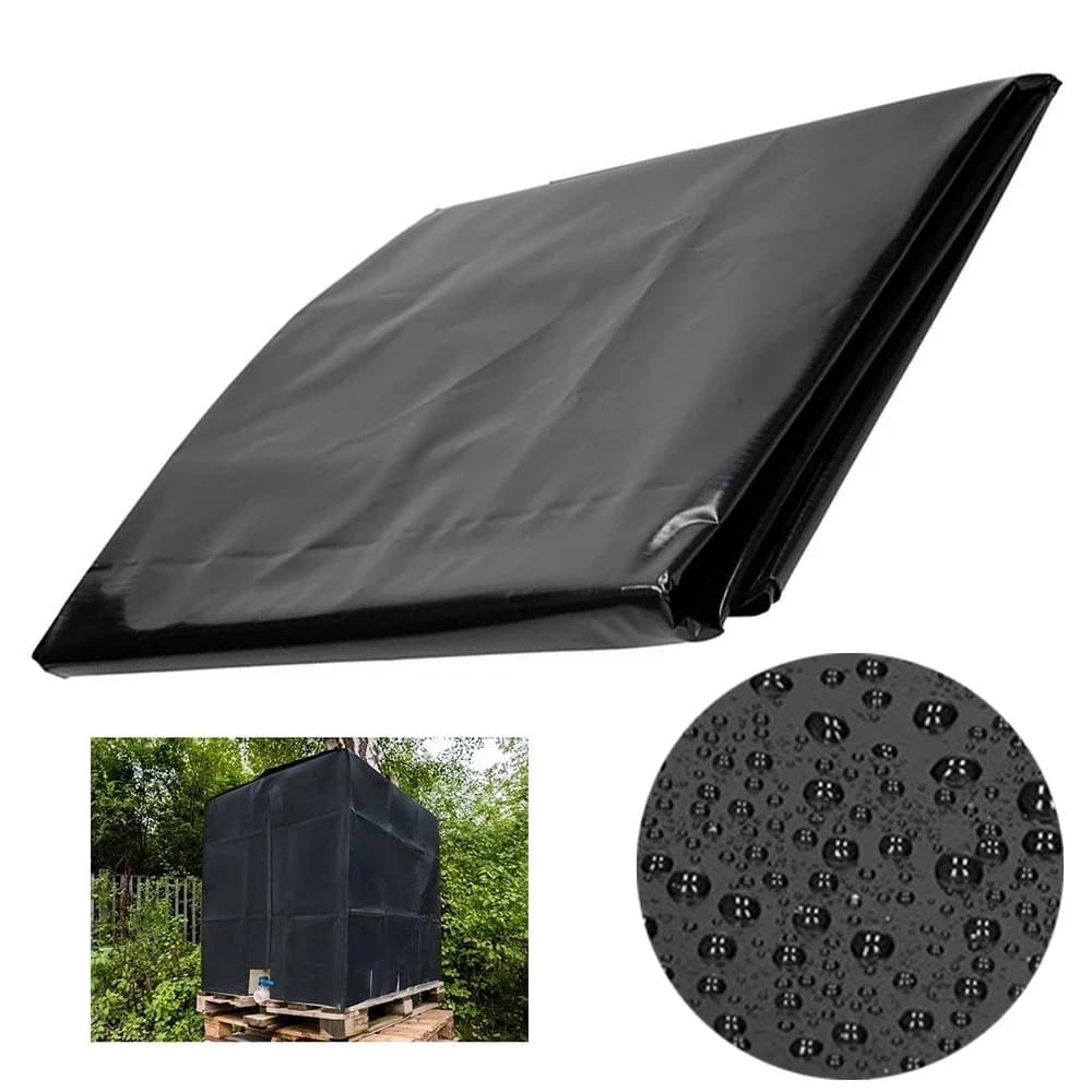 Juste de protection pour conteneur de jardin, fourre-tout IBC, imperméable, anti-poussière, crème so