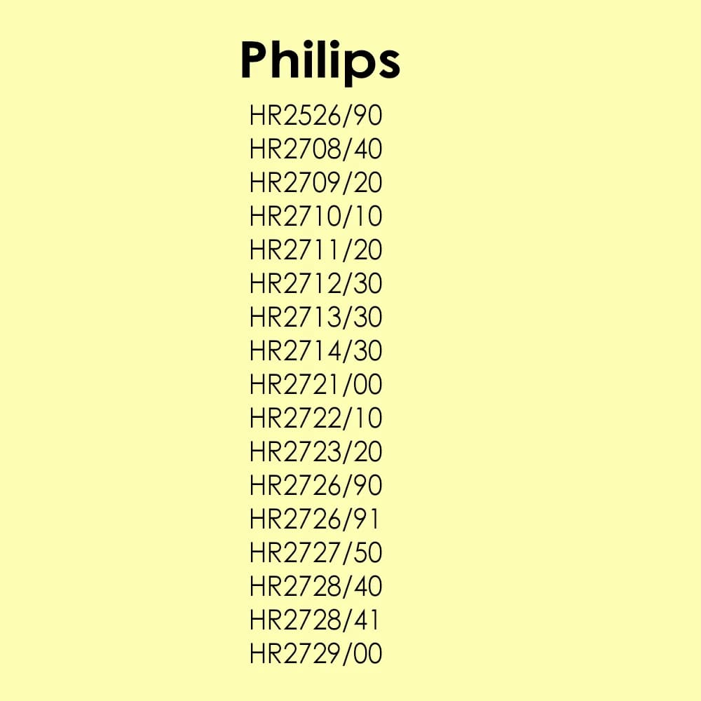 Lame de rechange pour hachoir à viande TASP, pièces détachées pour Philips HR2708 HR2710 HR2526 HR27