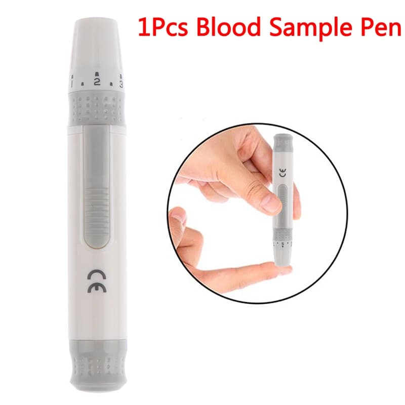 Stylo de test de glycémie à profondeur réglable pour diabétiques, dispositif de lancet de renforceme