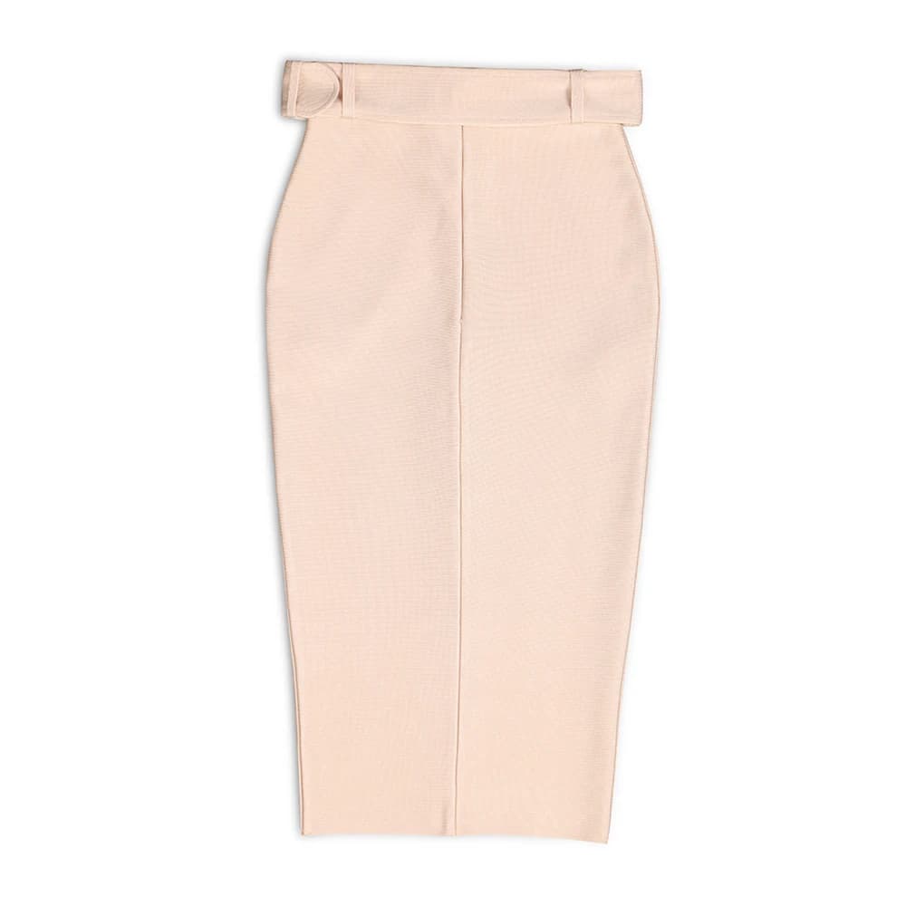 Jupe moulante taille haute pour femmes, Sexy, longueur aux genoux, crayon Midi, bureau, fête, Club, 