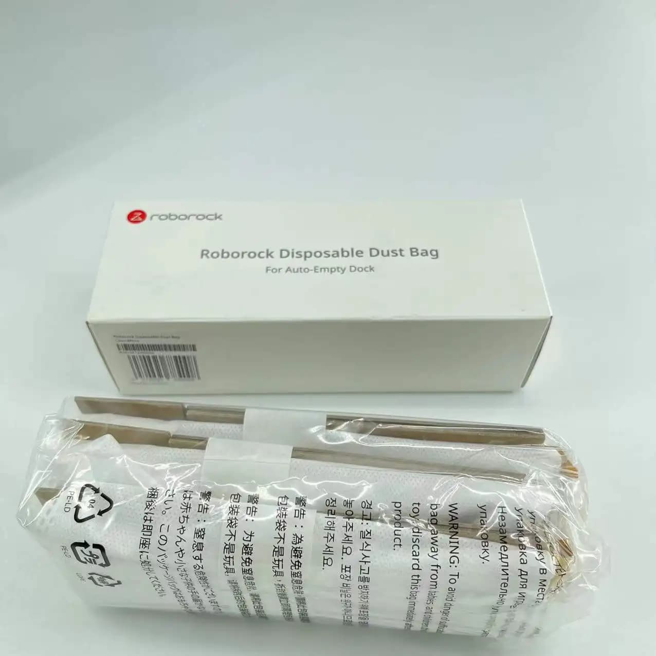 Sac à poussière pour Roborock S7 Auto AfricStation Rock S6, filtre de dépoussiérage, pièces de recha
