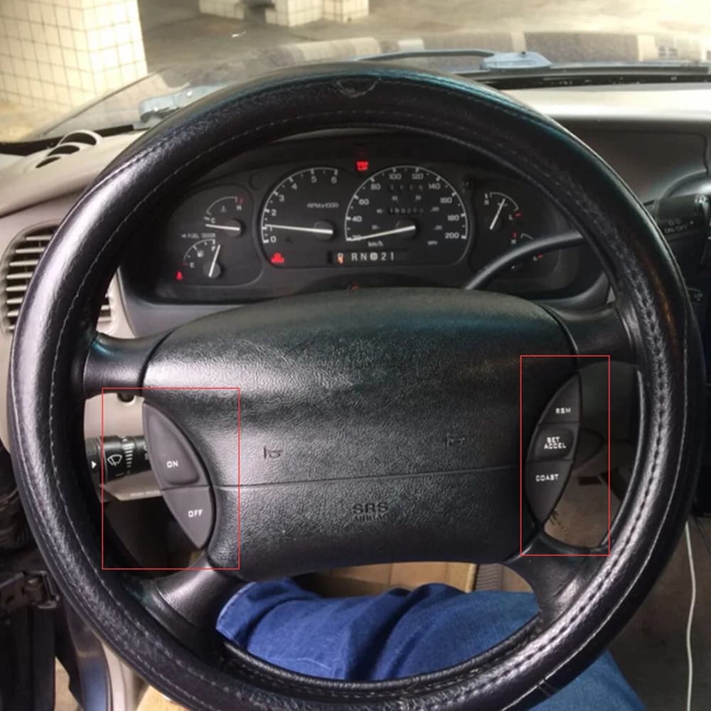 Kit de boutons de commutation de régulateur de vitesse au volant, F87Z9C888BB pour Ford Ranger Explo