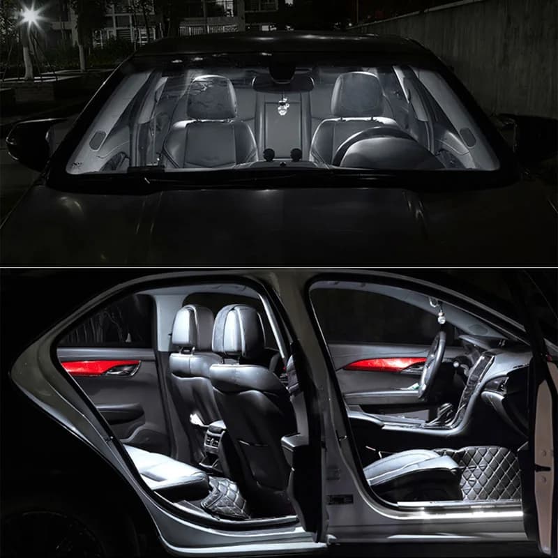 TPKE Canbus LED intérieur carte dôme coffre Kit d'éclairage pour BMW série 3 E36 E46 E90 E91 E92 E93