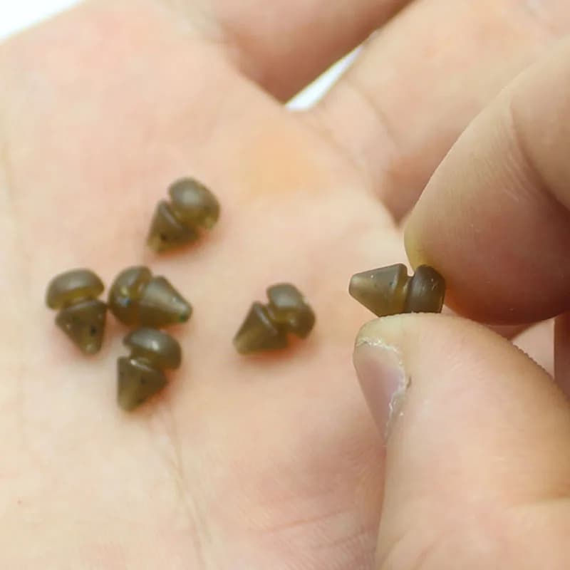 Accessoires de pêche à la carpe, 30 pièces, perles Heli Chod pour plates-formes d'hélicoptère, matér