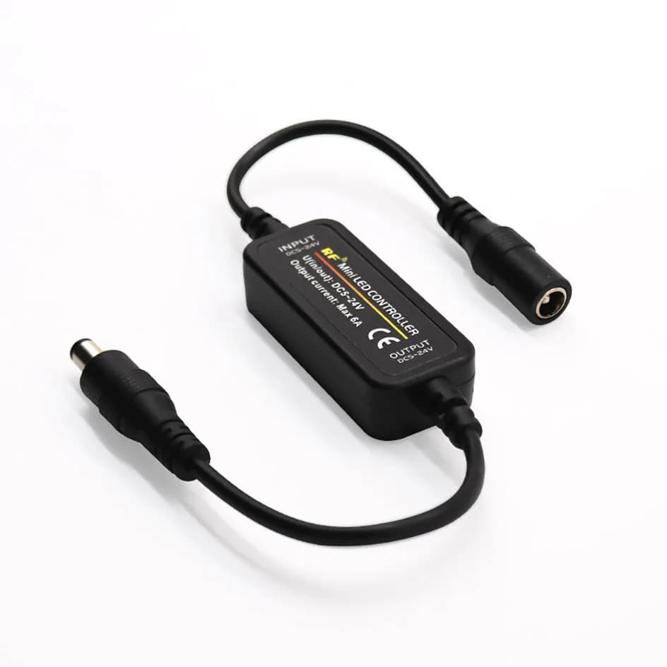 Mini variateur LED DC5-24V 6A, interrupteur de contrôleur RF sans fil, télécommande à 14 touches, co
