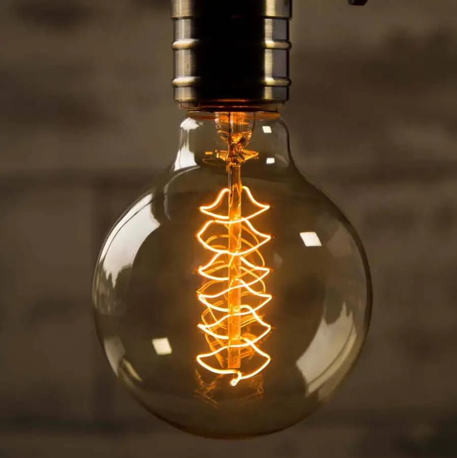 Ampoule rétro Edison à intensité variable E27 40W 110V 220V Ampoule rétro lampe incandescente Filame