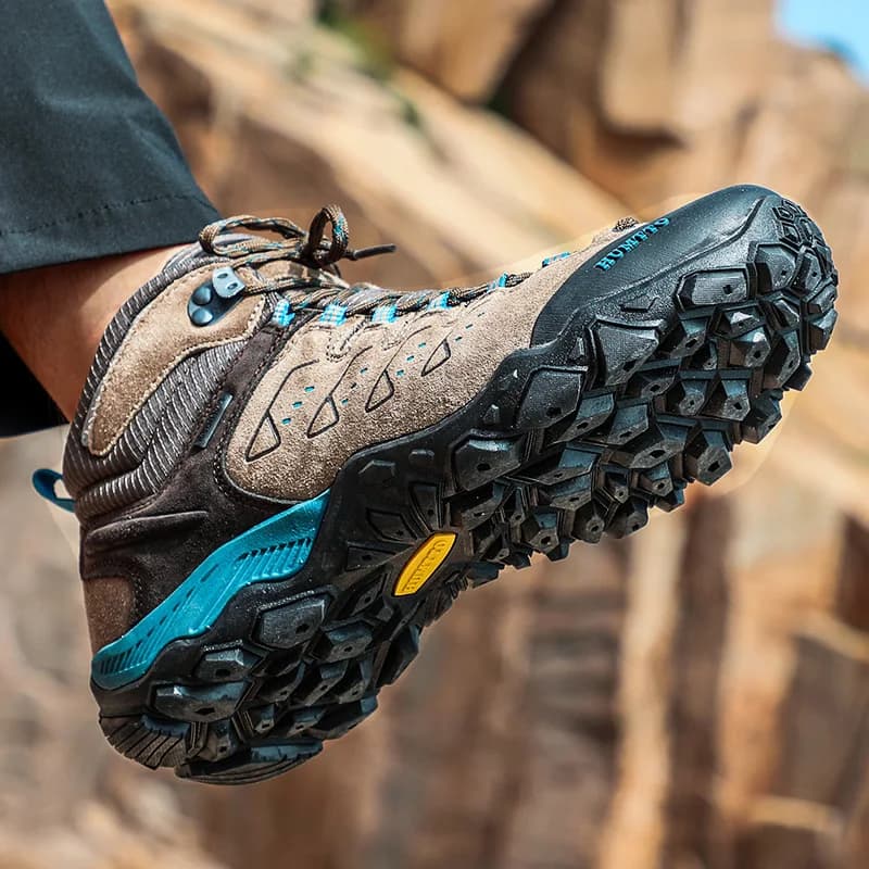 Humtto chaussures de randonnée en plein air antidérapantes respirant escalade hommes baskets Trekkin
