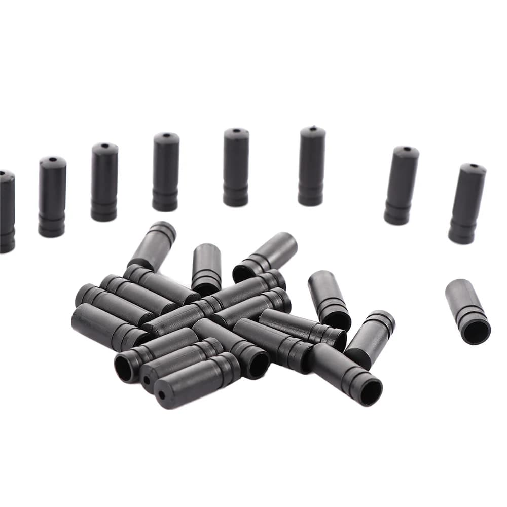 50pcs VTT vélo de route engrenages de frein de vélo embouts de câble extérieur embouts sertissages d
