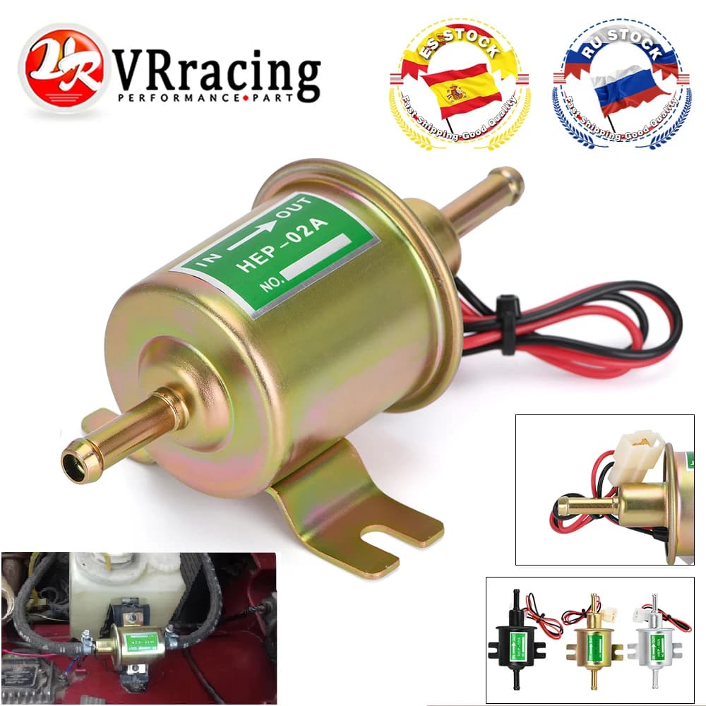 Pompe à carburant électrique universelle basse pression HEP-02A 12V 24V, haute qualité, pour voiture