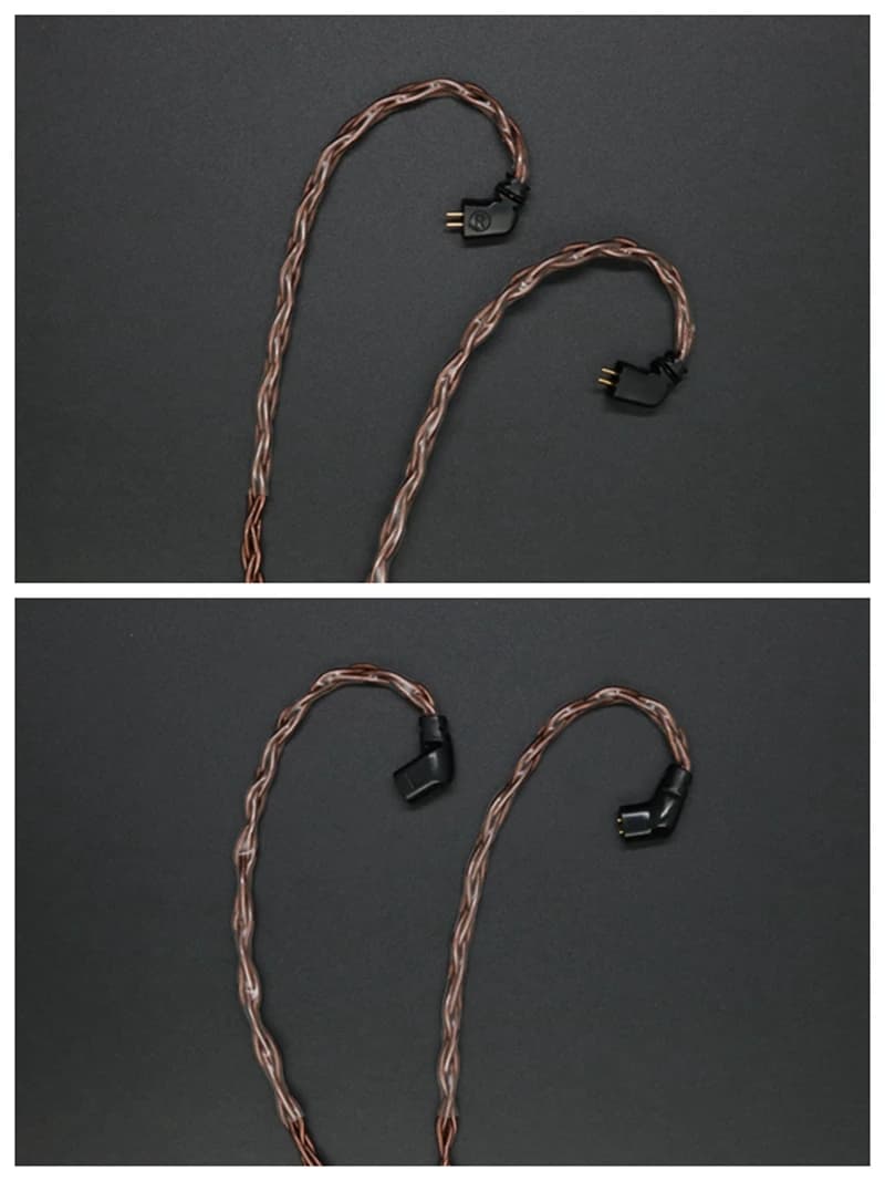 IvipQ – câble de mise à niveau pour écouteurs en cuivre monocristallin, 8 cœurs, 2.5mm/3.5mm/4.4mm, 