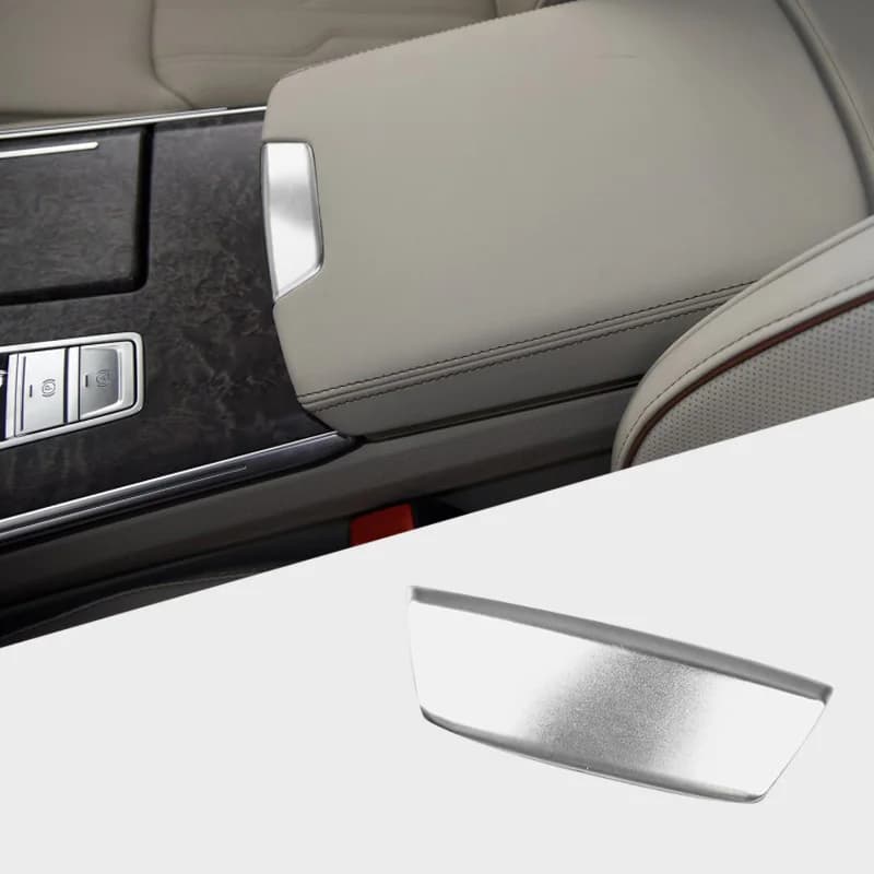 Autocollants de décoration pour boîte d'accoudoir de commande centrale, pour Audi A6 C8 2019 – 2020,