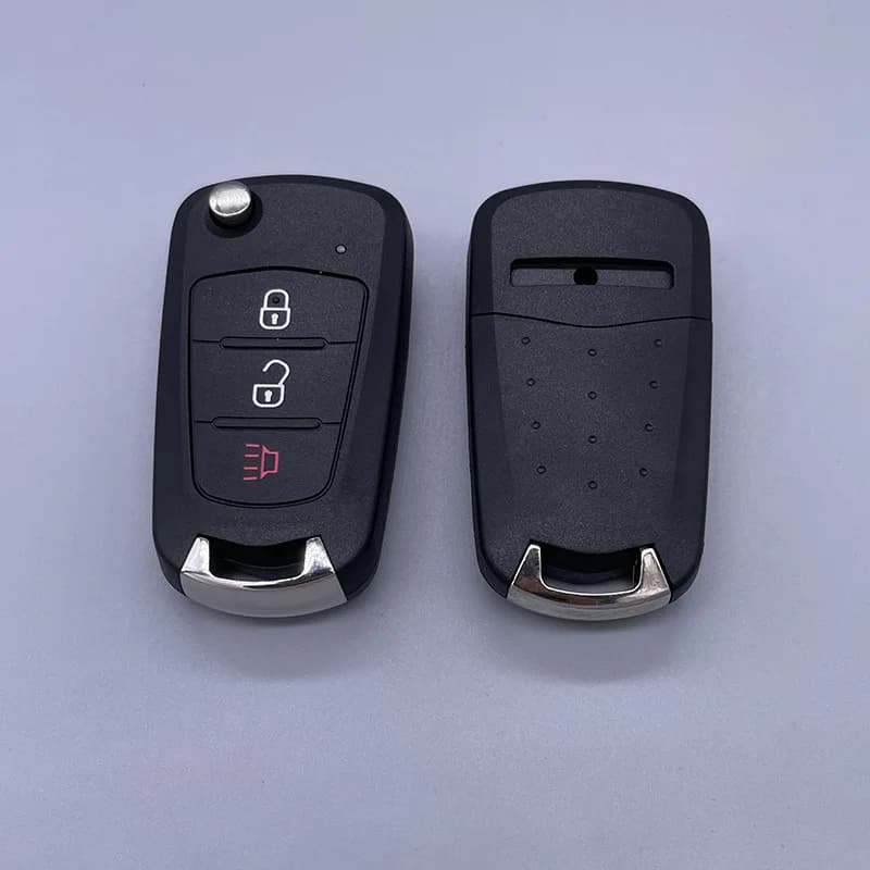 Coque de clé à distance de voiture à 3 boutons, pour GREAT WALL WINGLE STEED 5 6 HAVAL HOVER H5, cou