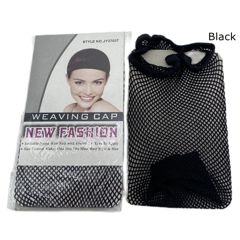 Bonnet de perruque élastique extensible pour femme, filet à cheveux, bonnet de tissage en maille, ha