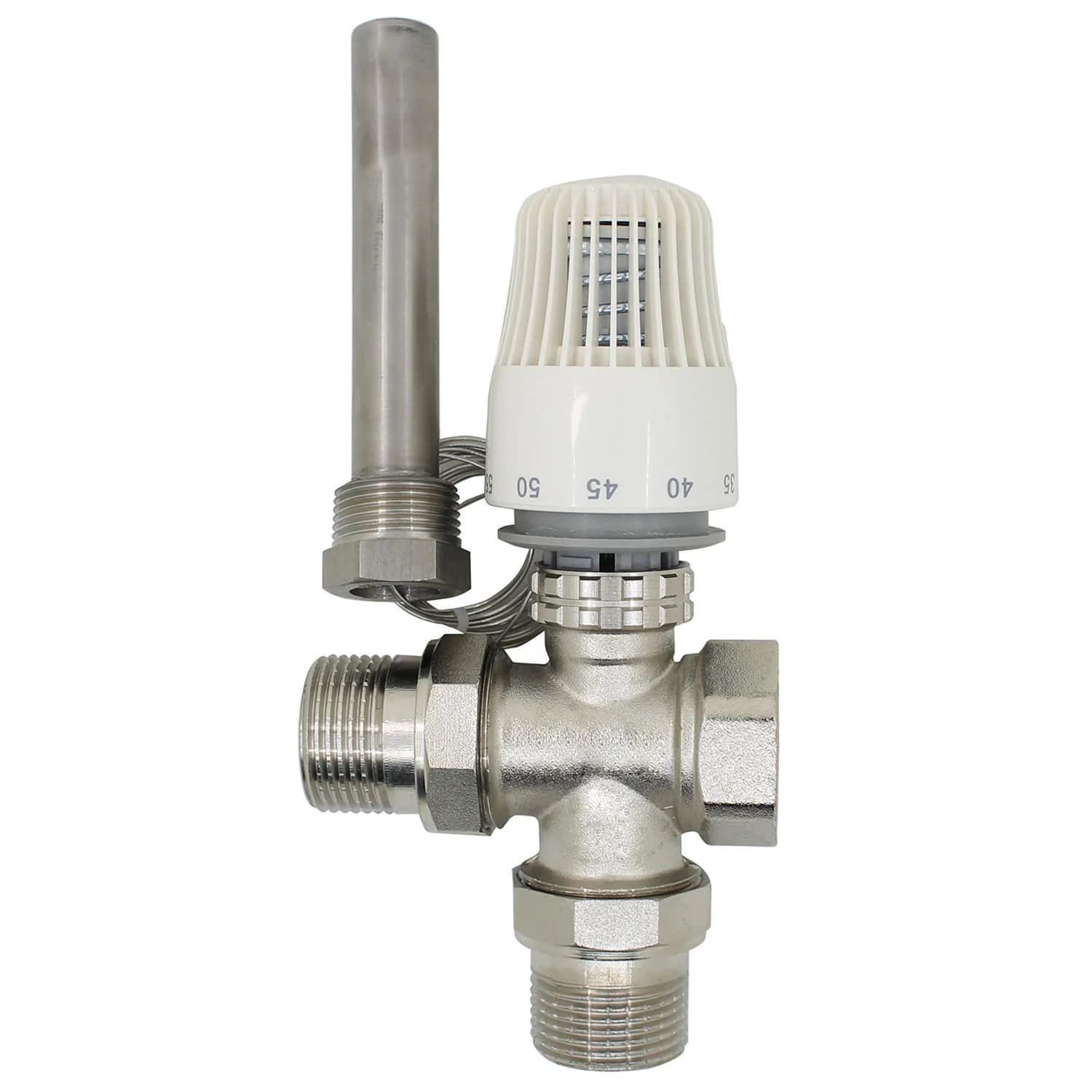 Système de chauffage au sol, contrôle à 30-70 degrés, vanne de radiateur thermostatique M30 * 1.5, v