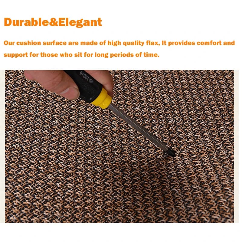 Housse de Protection pour siège de voiture en lin, coussin avant et arrière, tapis de Protection pou