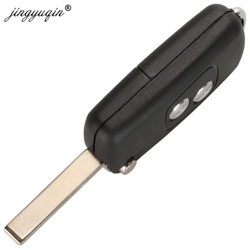 Jingyuqin 2 BTN modifié clé de voiture à distance pour Citroen C1 C2 C3 C4 Picasso Xsara Peugeot 206