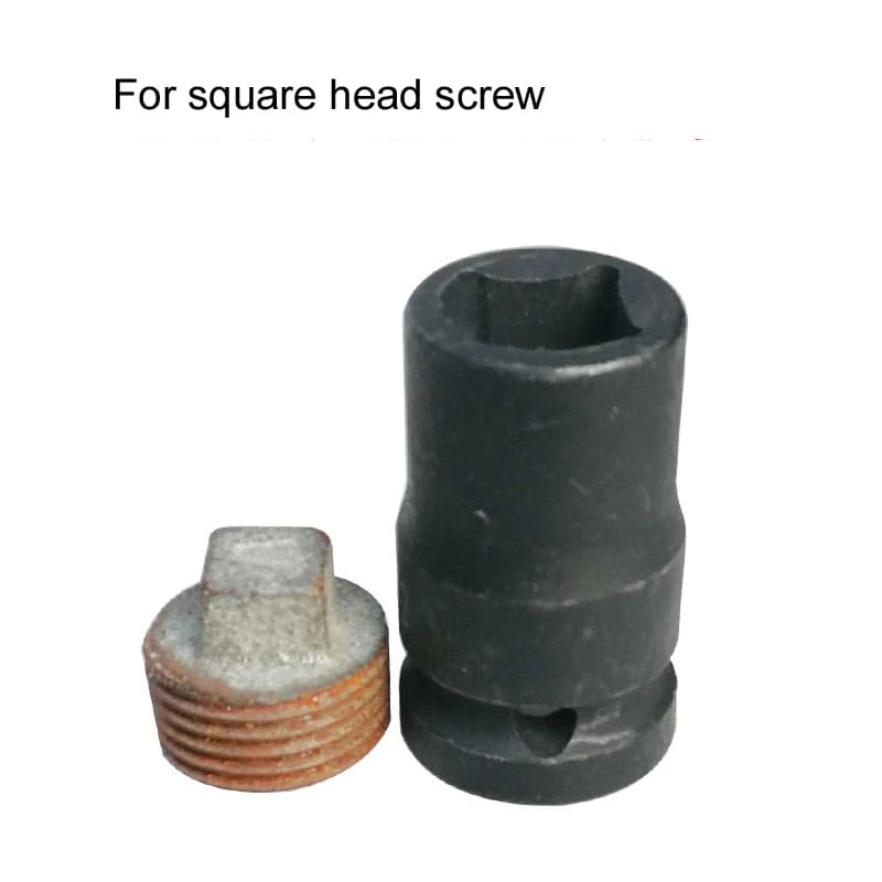 Clé à douille carrée à quatre branches, 1/2 pouces, combinaison pour vis à tête carrée 5-24mm au cho