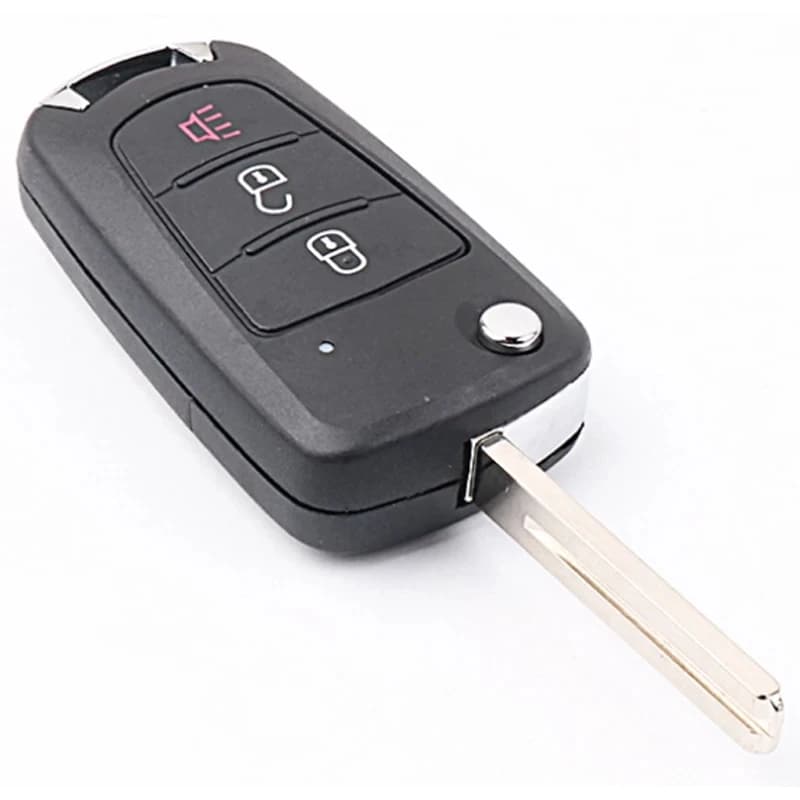 Coque de clé à distance de voiture à 3 boutons, pour GREAT WALL WINGLE STEED 5 6 HAVAL HOVER H5, cou