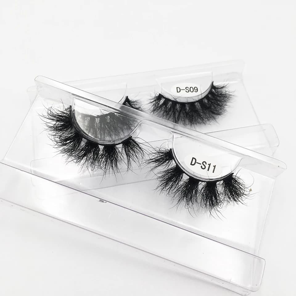 RED SIREN – Cils en vison véritable doux et naturel, maquillage 3D, pelucheux