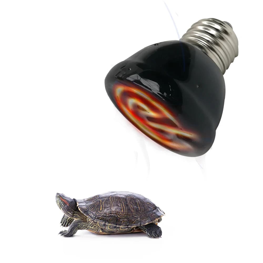 Lampe chauffante infrarouge lointain 220V, émetteur céramique noir, ampoule chauffante E27 pour anim